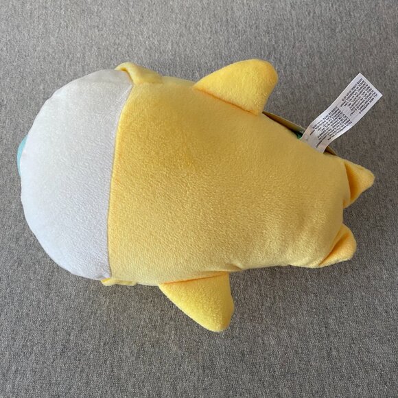 NWT San-X Mamegoma Seal in Yellow Duck Costume Plush Japan 10" 2018 - Picture 6 of 10